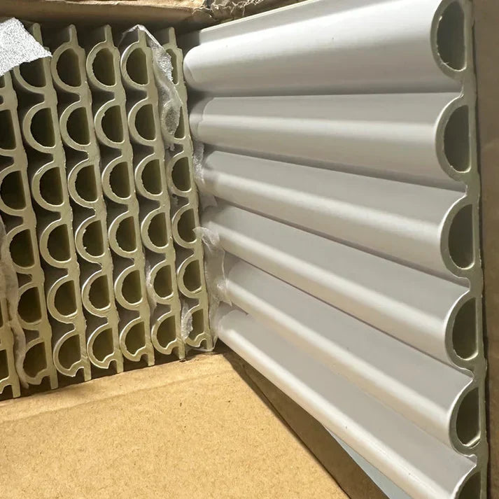 White Fluted Wall Panels – Premium WPC Decorative Panels for UK Homes