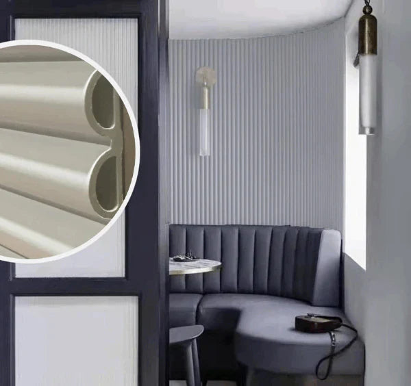 White Fluted Wall Panels – Premium WPC Decorative Panels for UK Homes