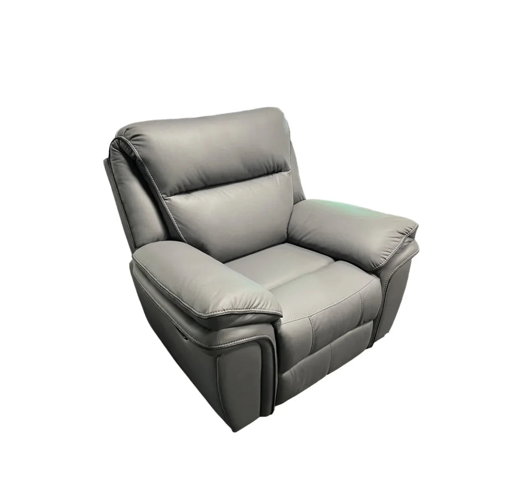 Montana 3 Seater 2 Seater 1 Seater Recliner Sofa Grey