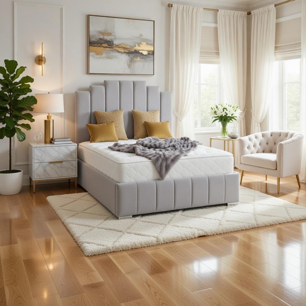 Emperor Premium Upholstered Bed