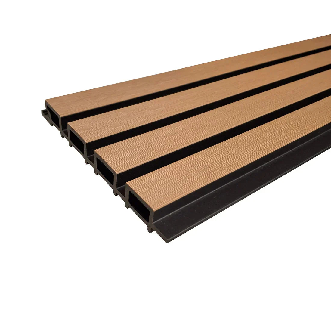 Light Oak PVC Exterior Wall Panels – Waterproof Outdoor & Garden Cladding