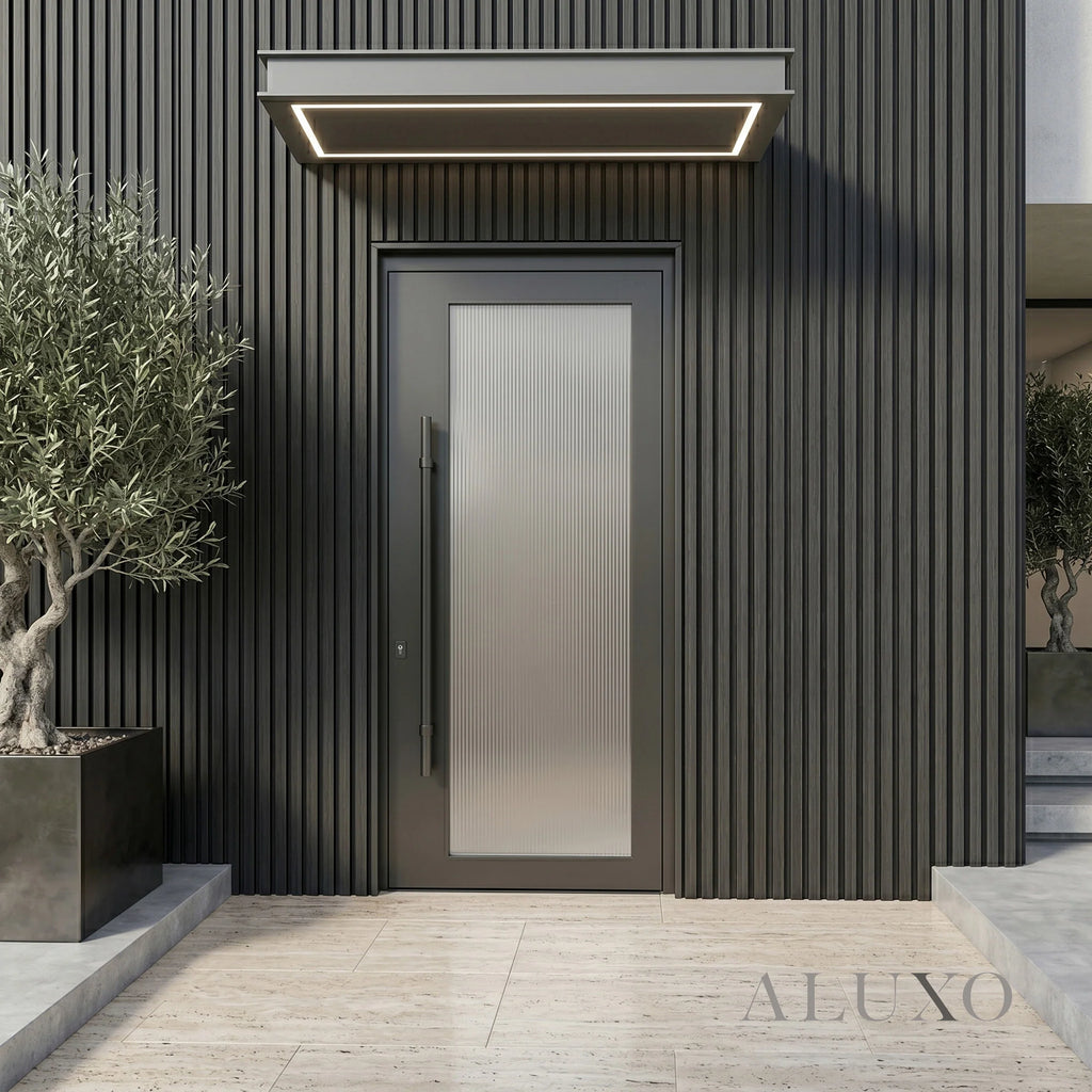 Kladd™ Exterior Wall Panel Composite Cladding Standard Slat - Black Oak | 180cm / 290cm (Set of 4)