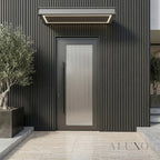 Kladd™ Exterior Wall Panel Composite Cladding Standard Slat - Black Oak | 180cm / 290cm (Set of 4)