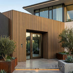 Kladd™ Exterior Wall Panel Composite Cladding Standard Slat - Walnut | 180cm / 290cm (Set of 4)