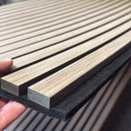 Acoustic Premium Plus wooden wall Panel 2400mm x 600mm 20mm (1.44m²) Per panel - Multiple Colours