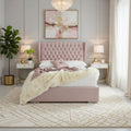 Grace Luxury Upholstered Bed Frame