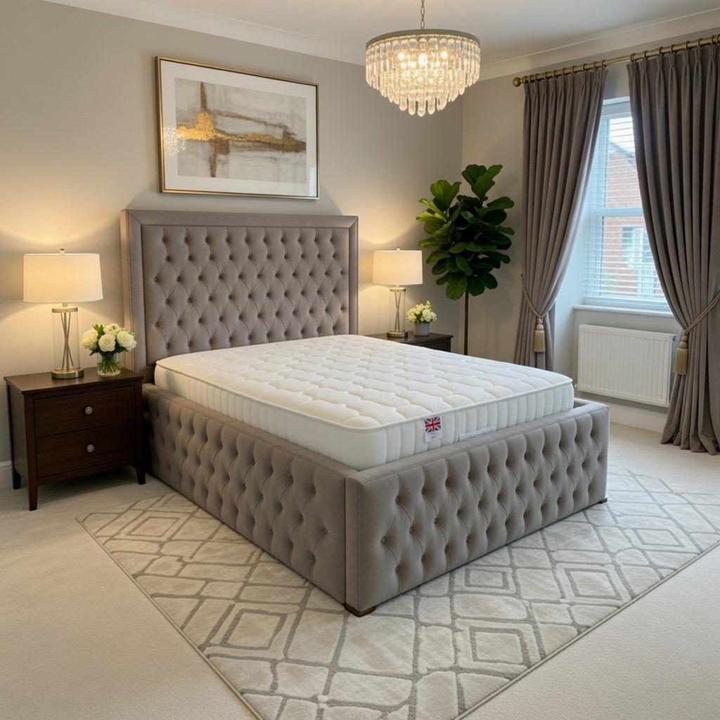 Grande Luxury Upholstered Bed