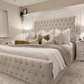 Horizon XL Luxury Upholstered Bed with Orthopedic Mattress