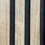 Acoustic wood wall panels