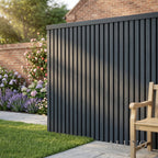 Kladd™ Exterior Wall Panel Composite Cladding Corner Trim - Black Oak | 180cm / 290cm (Set of 2)