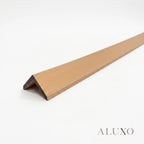 Kladd™ Exterior Wall Panel Composite Cladding Corner Trim - Light Oak | 180cm / 290cm (Set of 2)