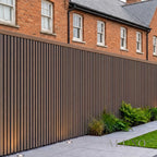 Kladd™ Exterior Wall Panel Composite Cladding Corner Trim - Smoked Oak | 180cm / 290cm (Set of 2)