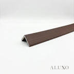Kladd™ Exterior Wall Panel Composite Cladding Corner Trim - Smoked Oak | 180cm / 290cm (Set of 2)