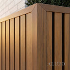 Kladd™ Exterior Wall Panel Composite Cladding Corner Trim - Walnut | 180cm / 290cm (Set of 2)