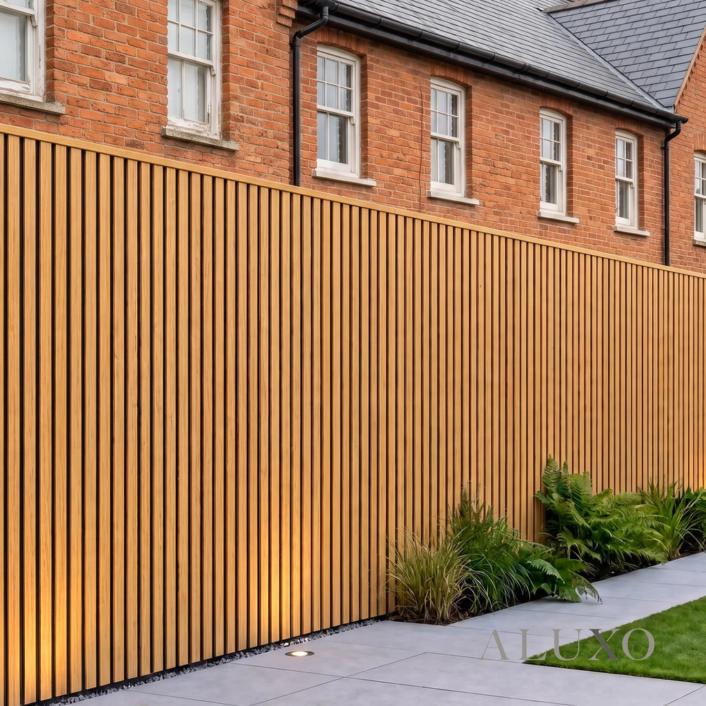 Kladd™ Exterior Wall Panel Composite Cladding Corner Trim - Walnut | 180cm / 290cm (Set of 2)
