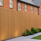 Kladd™ Exterior Wall Panel Composite Cladding Corner Trim - Walnut | 180cm / 290cm (Set of 2)