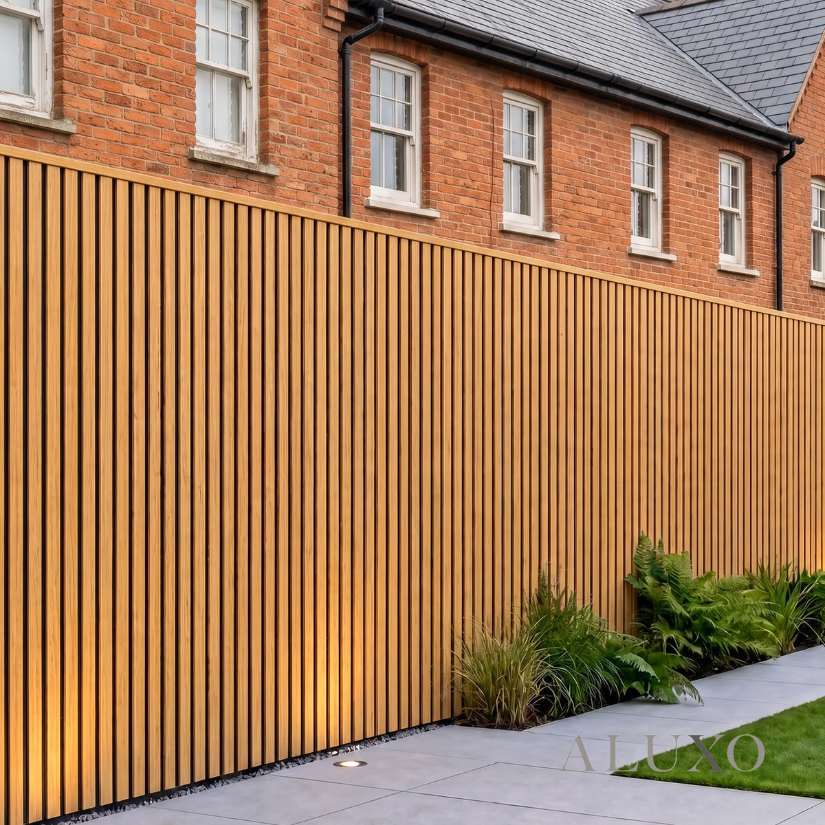 Kladd™ Exterior Wall Panel Composite Cladding Corner Trim - Walnut | 180cm / 290cm (Set of 2)