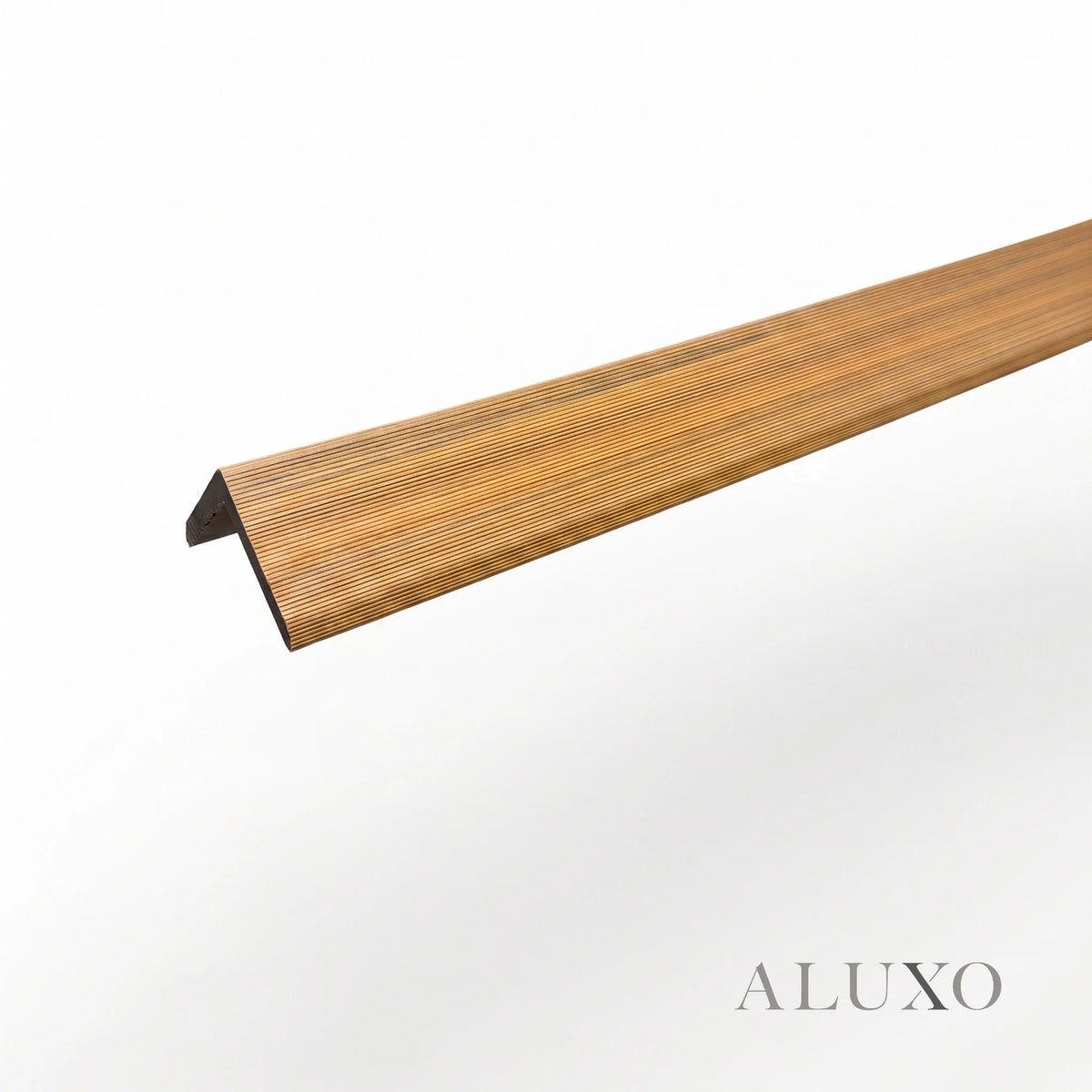 Kladd™ Exterior Wall Panel Composite Cladding Corner Trim - Walnut | 180cm / 290cm (Set of 2)