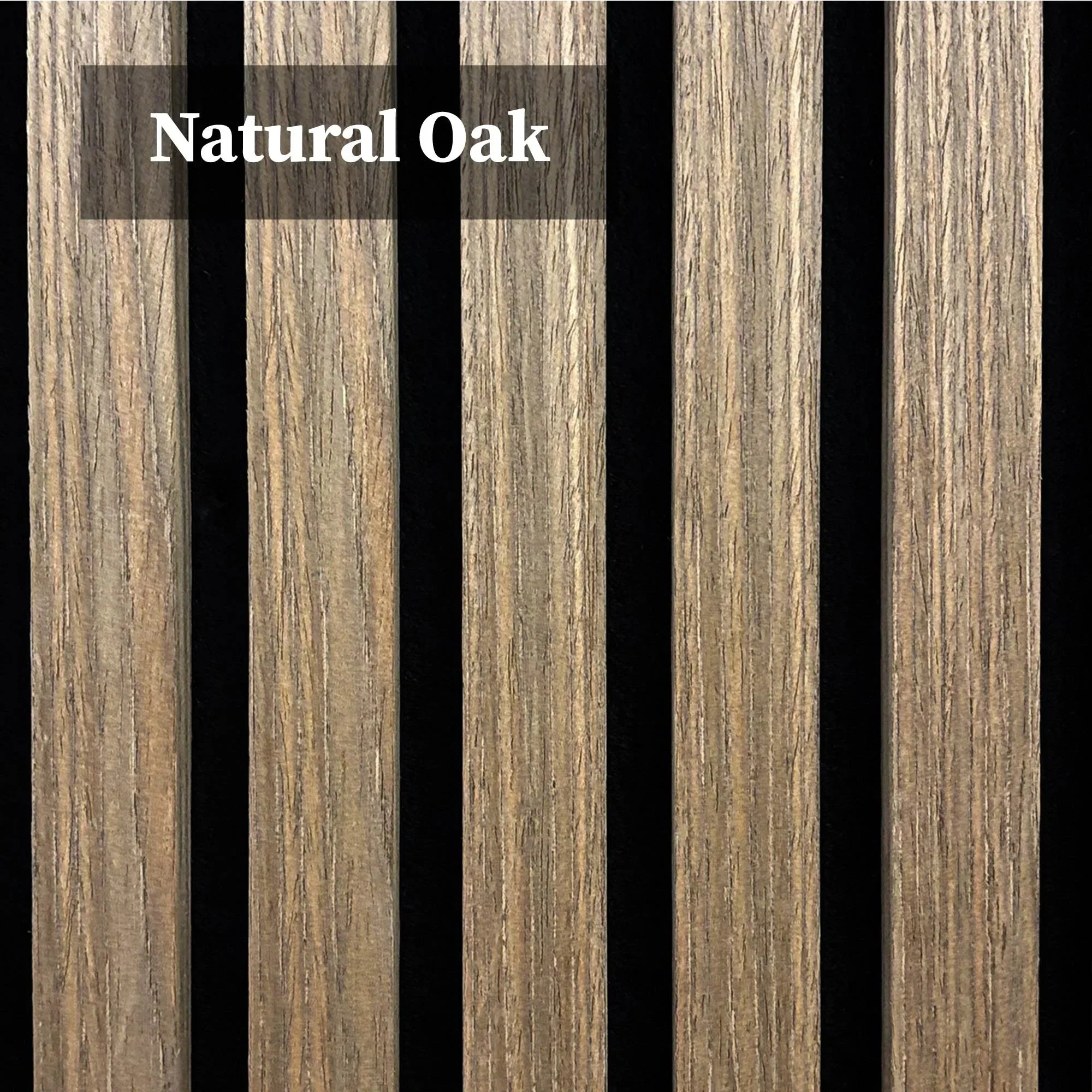 Light Oak Wooden Acoustic Wall Panels – 60cm x 60cm Wall Cladding UK