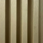 Matt Gold Seamless Wall Panels UK - Waterproof Wood Effect