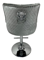 Mayfair Silver Grey Bar Stool