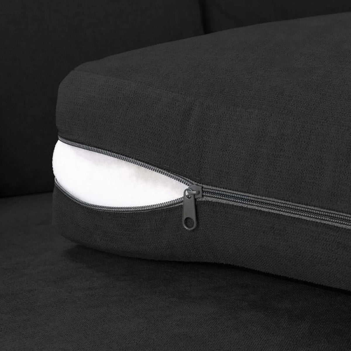Milan 3 + 2 Seater Fabric Sofa Set Scatter back
