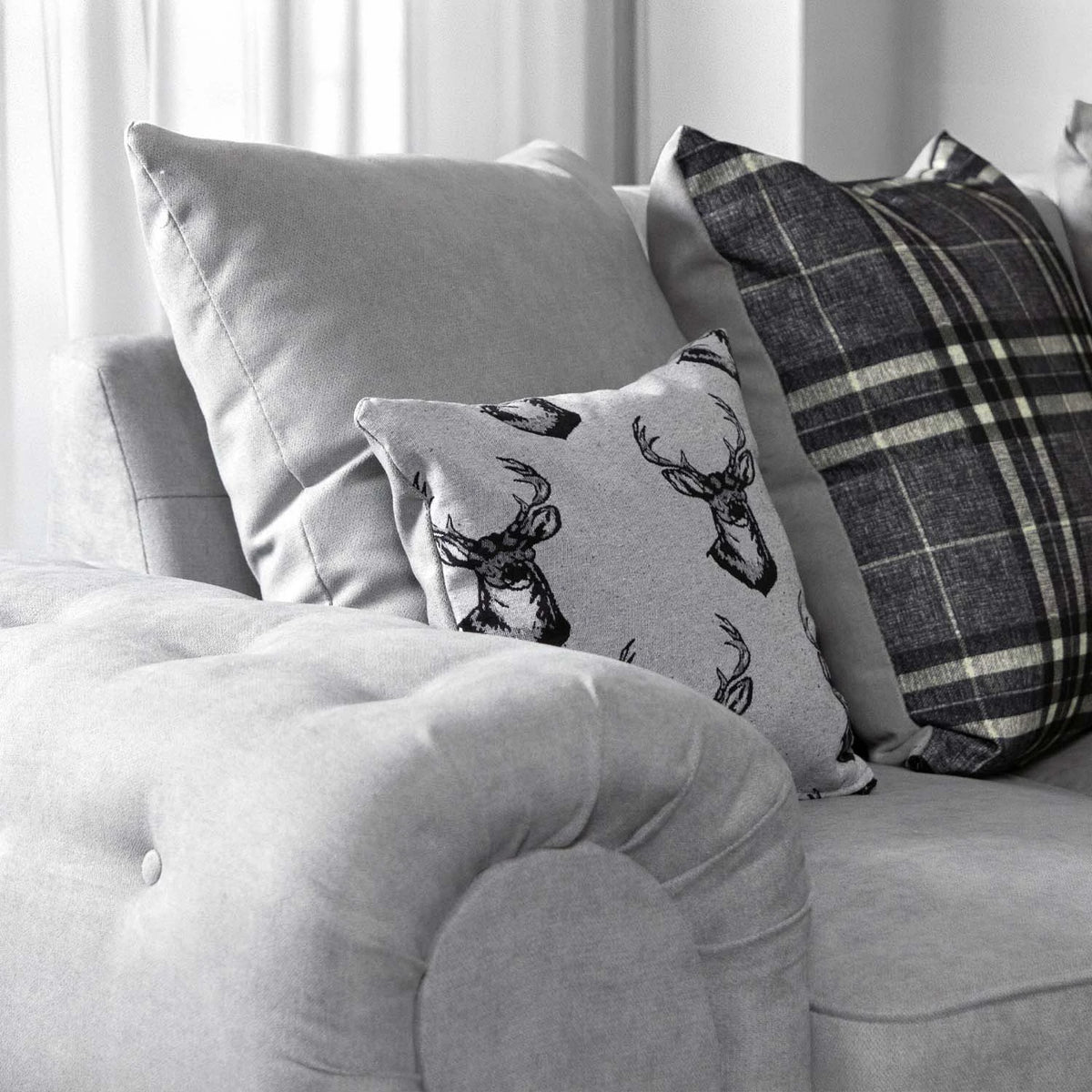 Milan 5 Seater Corner Sofa Scatter Back