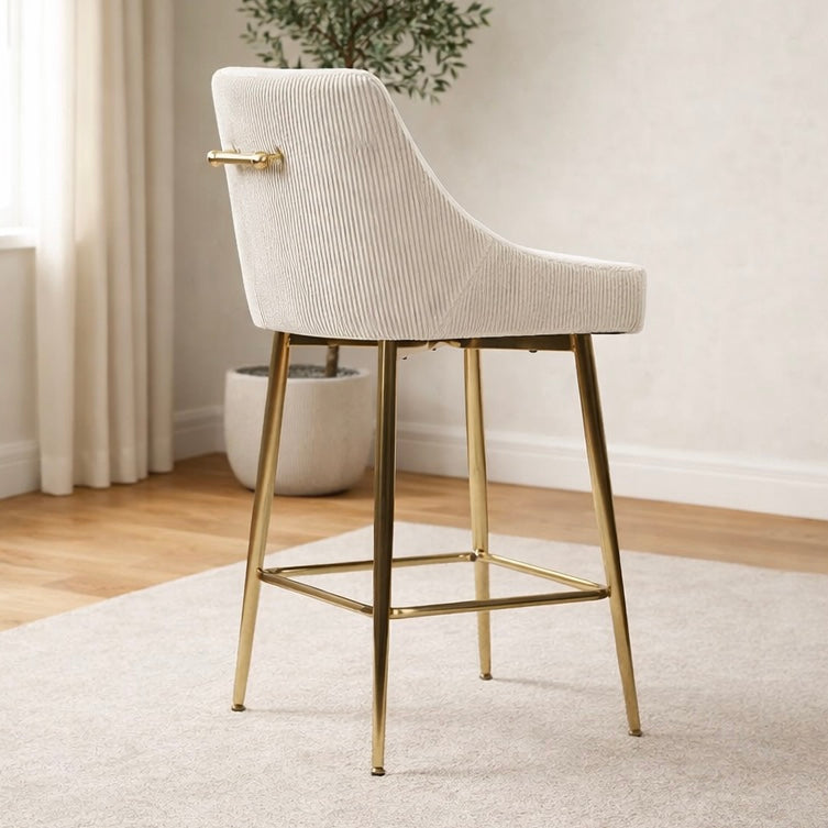 Milan Ivory Bar Stool