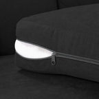 Milan 5 Seater Corner Sofa Fullback