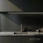 Mosaic Wall Tiles - Brick Black 30cm x 30cm (Set of 10) | Self Adhesive