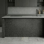 Mosaic Wall Tiles - Mini Hexagon Black 30cm x 30cm (Set of 10) | Self Adhesive