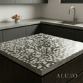 Mosaic Wall Tiles - Mini Hexagon Chrome Mix 30cm x 30cm (Set of 10) | Self Adhesive