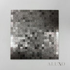 Mosaic Wall Tiles - Square Black 30cm x 30cm (Set of 10) | Self Adhesive