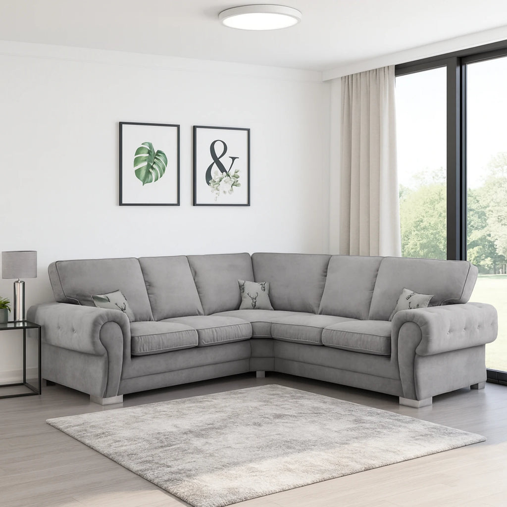 Milan 5 Seater Corner Sofa Fullback