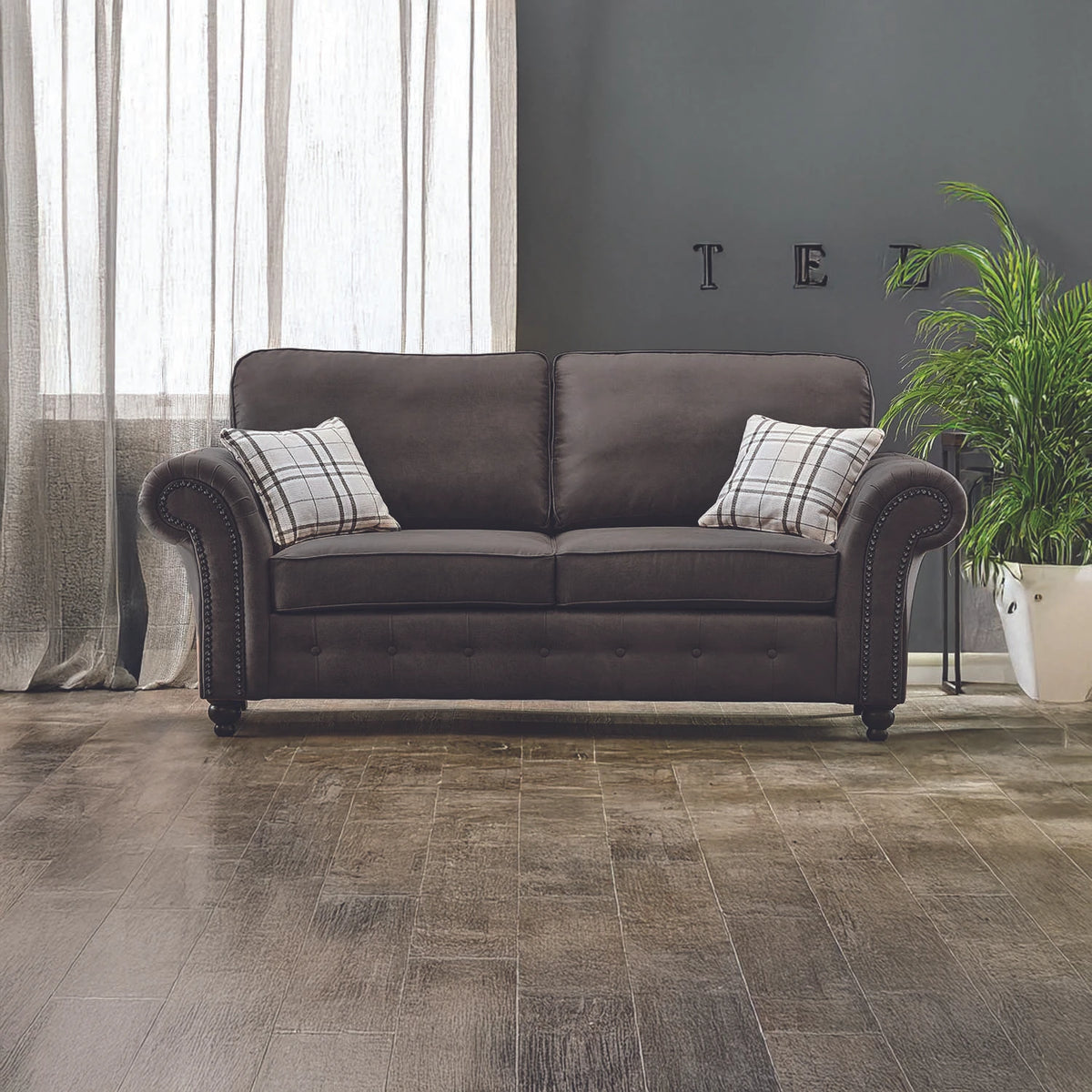 Oakland Leather 3 + 2 Sofa Suite