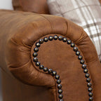 Oakland Leather 3 Seater Sofa