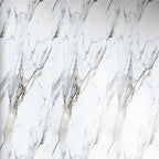 White Marble PVC Wall Panels– Waterproof Panels for Bathroom & Kitchen