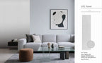 Grey Plain PVC Wall Panels – Waterproof Panels for Bathroom & Kitchen