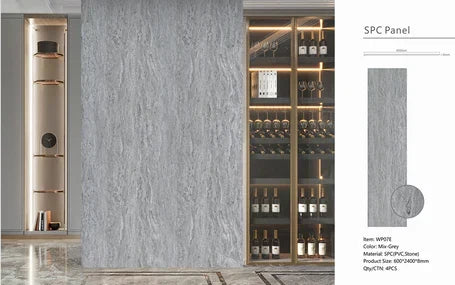 Mix Grey PVC Wall Panels – Waterproof Panels for Bathroom & Kitchen