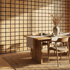 Panelux™ Lite Grid Acoustic Wall Panels - 120x30cm (Set of 4) | Self Adhesive, 5 Colours