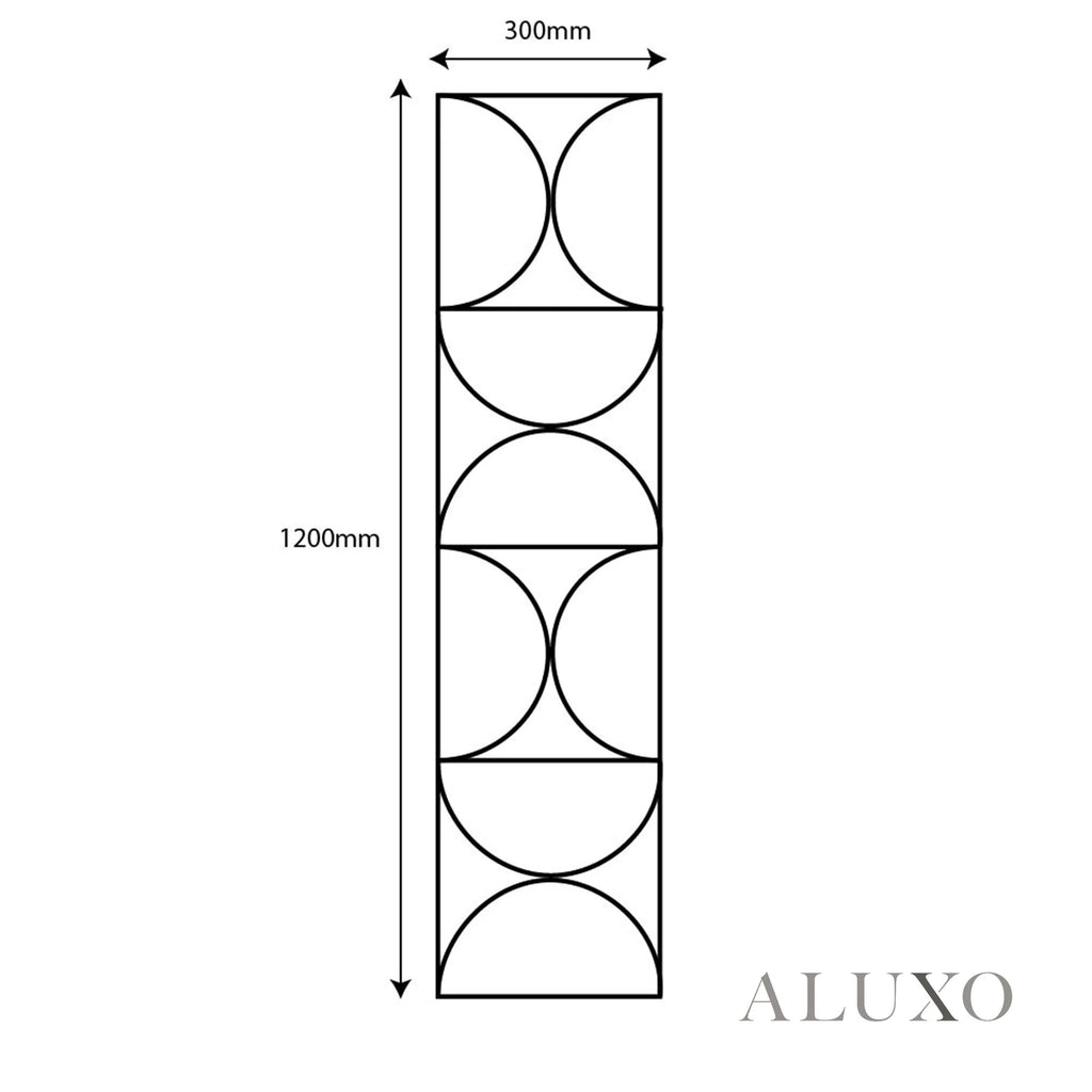 Panelux™ Lite Halo Acoustic Wall Panels - 120x30cm (Set of 4) | Self Adhesive, 5 Colours