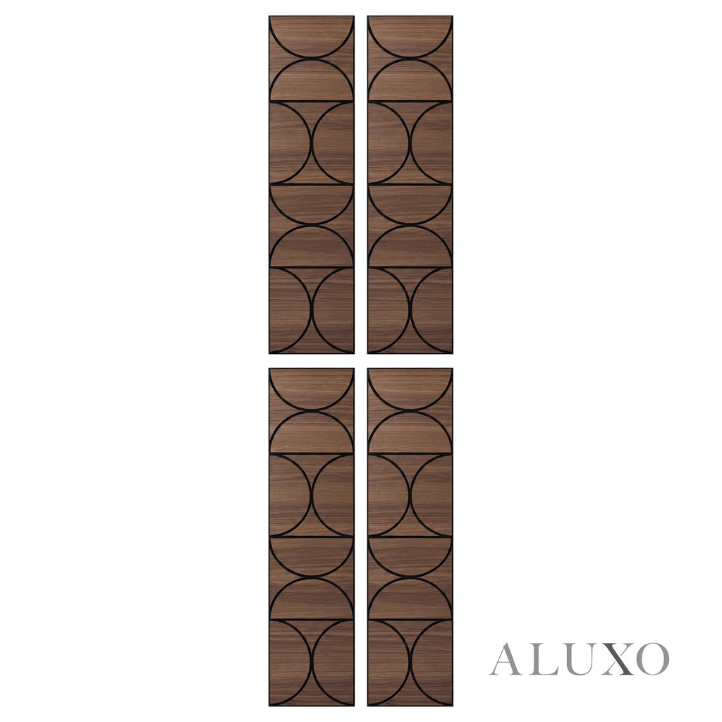 Panelux™ Lite Halo Acoustic Wall Panels - 120x30cm (Set of 4) | Self Adhesive, 5 Colours