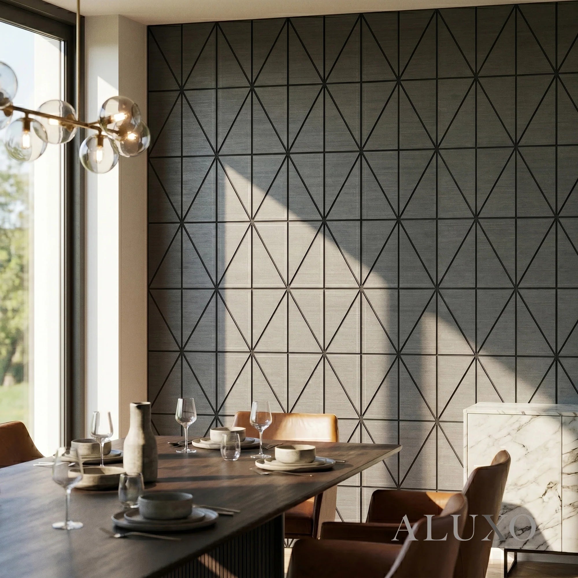 Panelux™ Lite Harlequin Acoustic Wall Panels - 120x30cm (Set of 4) | Self Adhesive, 5 Colours