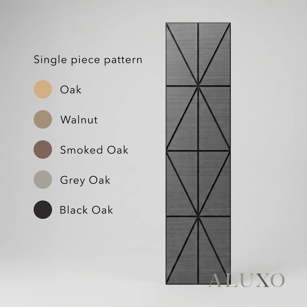 Panelux™ Lite Harlequin Acoustic Wall Panels - 120x30cm (Set of 4) | Self Adhesive, 5 Colours