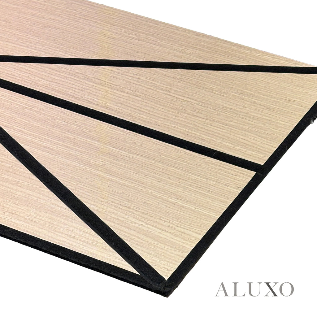 Panelux™ Lite Harlequin Acoustic Wall Panels - 120x30cm (Set of 4) | Self Adhesive, 5 Colours