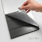 Panelux™ Lite Wedge Acoustic Wall Panels - 120x30cm (Set of 4) | Self Adhesive, 5 Colours