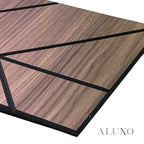 Panelux™ Lite Shard Acoustic Wall Panels - 120x30cm (Set of 4) | Self Adhesive, 5 Colours