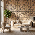 Panelux™ Lite Spiral Acoustic Wall Panels - 120x30cm (Set of 4) | Self Adhesive, 5 Colours