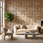 Panelux™ Lite Spiral Acoustic Wall Panels - 120x30cm (Set of 4) | Self Adhesive, 5 Colours