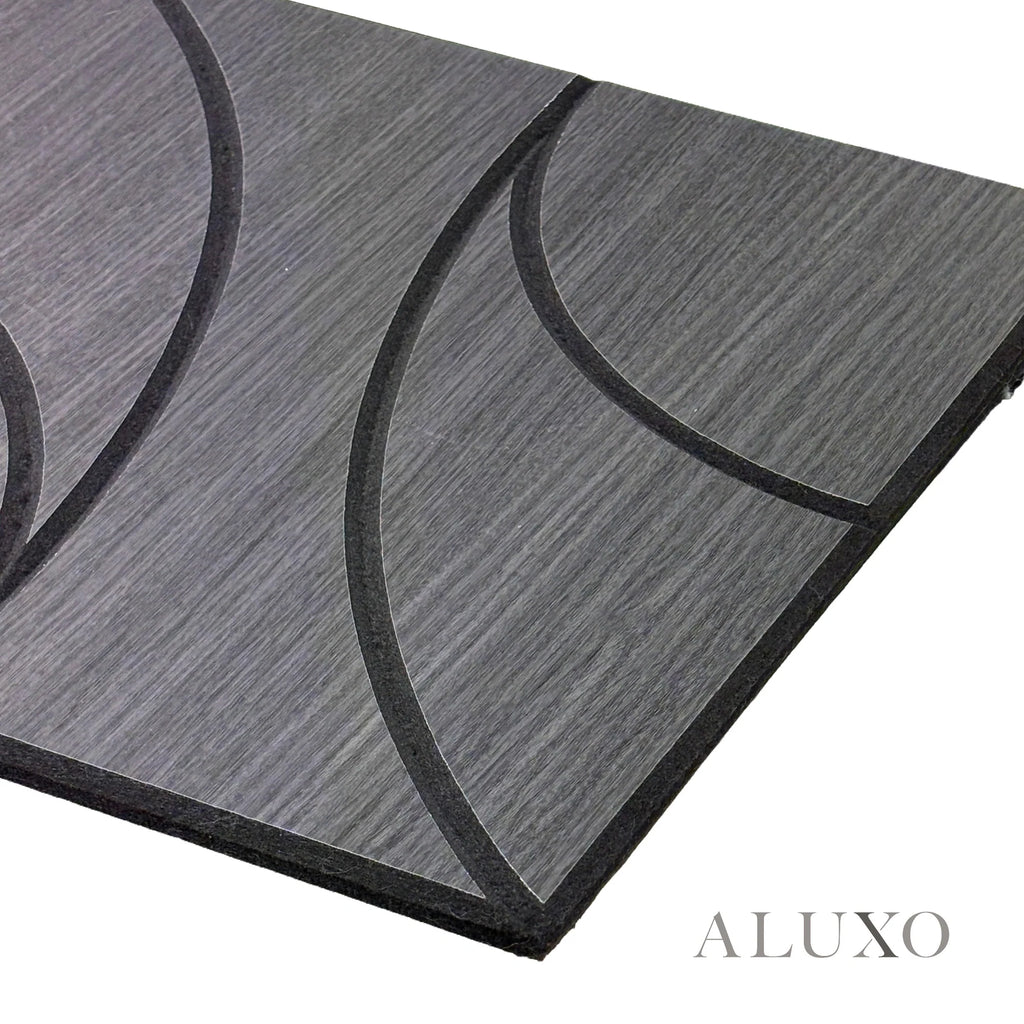 Panelux™ Lite Spiral Acoustic Wall Panels - 120x30cm (Set of 4) | Self Adhesive, 5 Colours